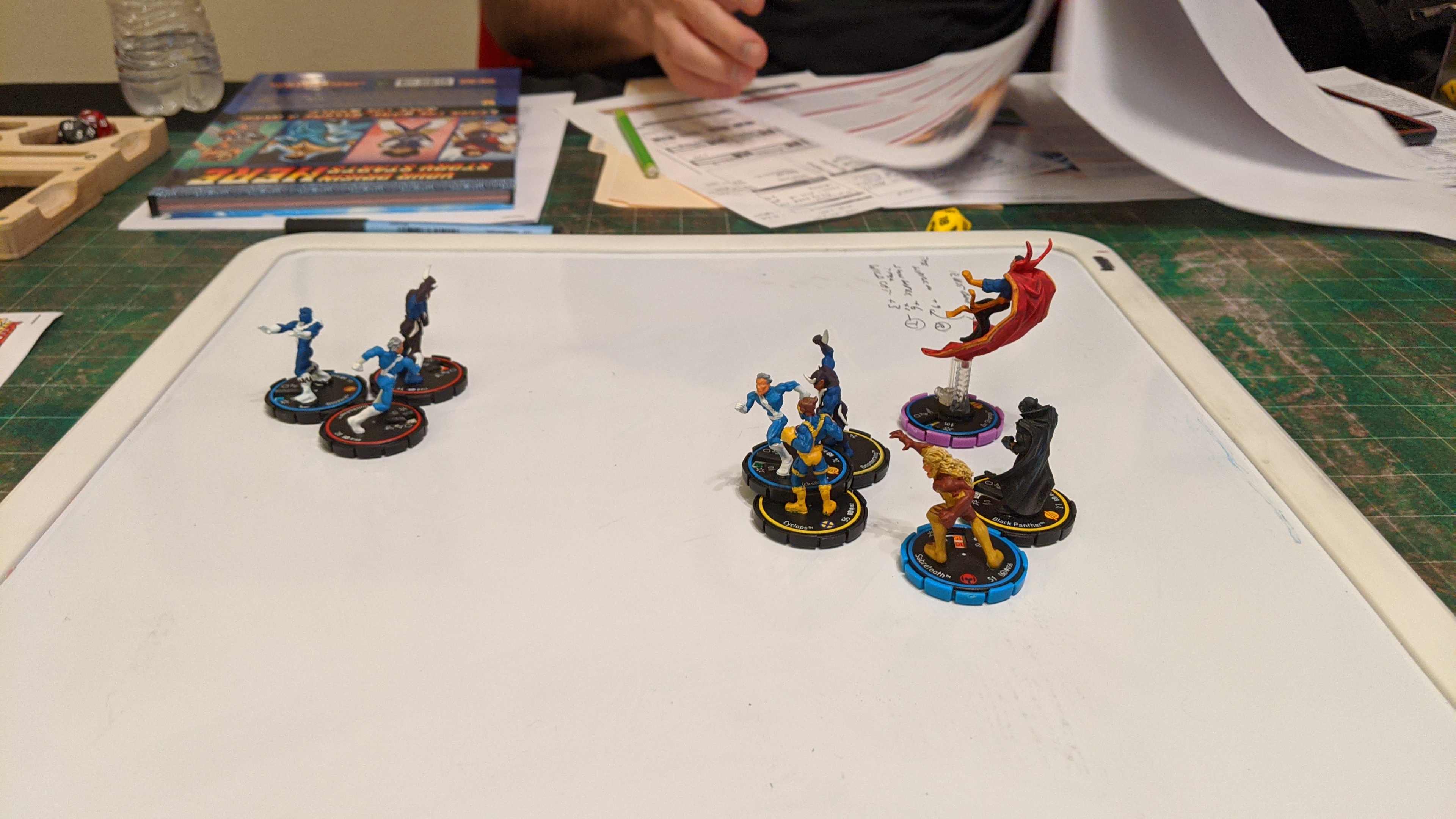 Using Heroclix Miniatures