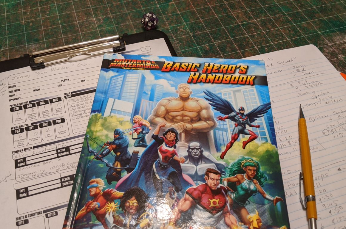 Mutants & Masterminds Game