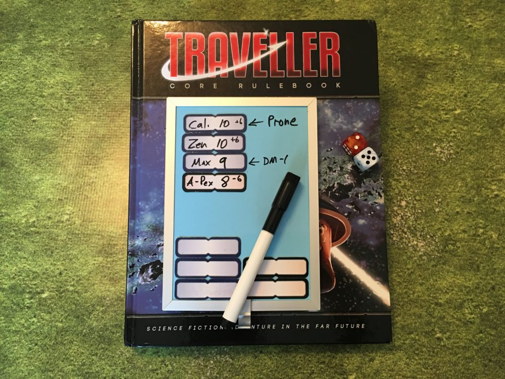 Combat Tracker for Traveller