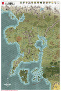World of Redmark Map